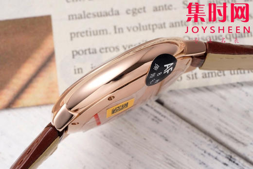 CR卡地亚蓝气球系列 中号33mm 玫金壳 罗马面 女士腕表 商品图5