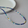 致敬梵高星空~设计师原创青金石水晶串珠清新文艺简约气质项链手链 商品缩略图1