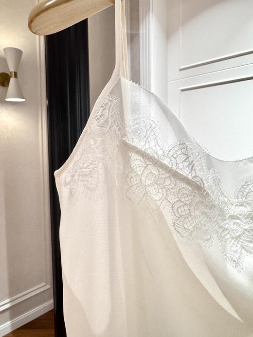 火桐hooton “Office Siren”23姆米重磅弹力重绉真丝吊带背心252DD9171 商品图2