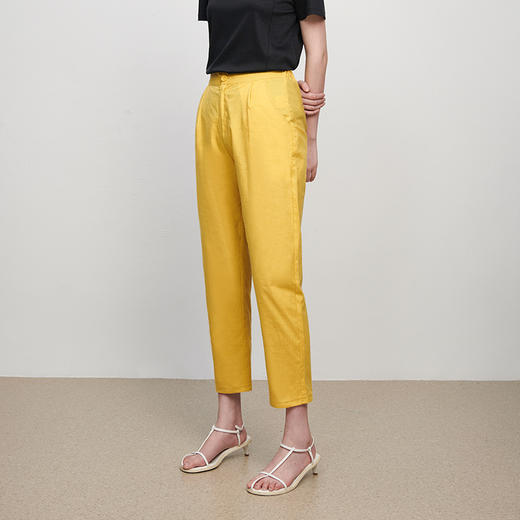 20234  IN AND ON  杜邦SORONA麻棉长裤   商品图1