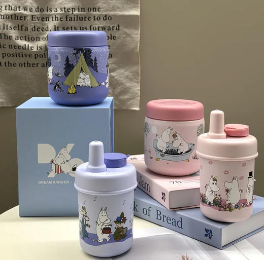 首选❗️【正版授权 ❗️❗️】礼盒包装❗️谁还没个姆明保温杯、焖烧杯啦！来自芬兰Moomin姆明控闭眼冲，都是食品级304不锈钢材质！萌化少女心，被姆明治愈每一天！自用、当礼物都可以！ 商品图5
