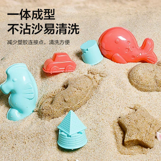 【宝宝的沙滩派对🎉】环保安全无异味！24件升级套装，玩沙挖土建城堡，一套搞定🌈快来解锁夏日玩沙新乐趣⛱️高质感 沙滩玩具套装桶 海边儿童玩水工具车 挖沙子的铲子 户外玩沙全套 商品图1