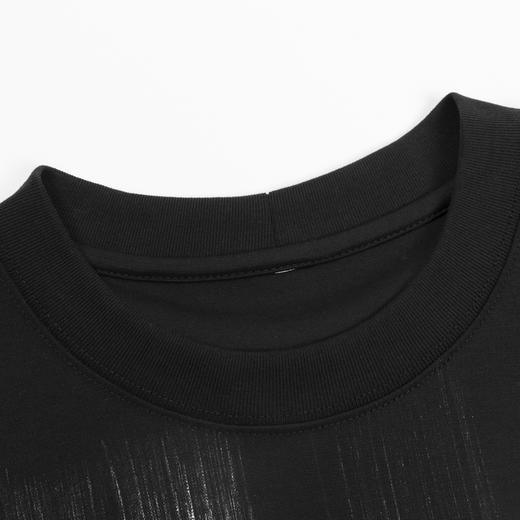 【秒杀专属】HX 夏季圆领短袖T恤宽松版型C102420171101/02 商品图4