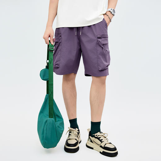 【新品上市】HX 夏季休闲五分裤微宽松版型S206522169101/02 商品图0