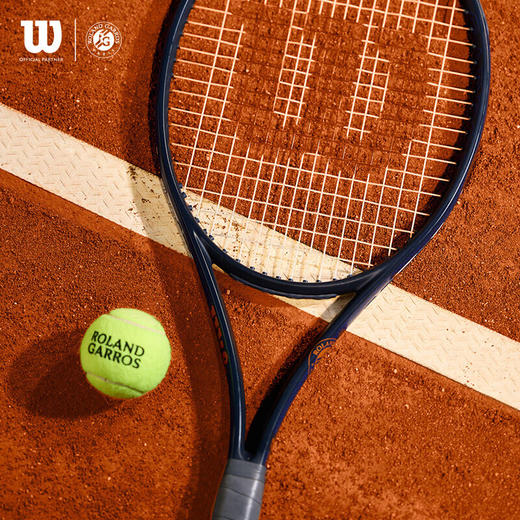 威尔胜（Wilson）25新款CLASH/BLADE/SHIFT法网罗兰加洛斯联名全碳素专业网球拍 SHIFT V1 WR174311U2 商品图0