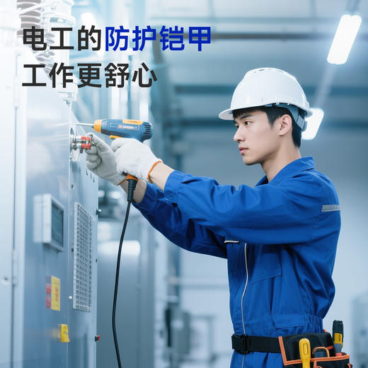 新款蓝鸥盾专业防滑SRC绝缘10KV劳保鞋 商品图6