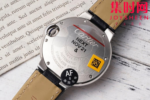 CR卡地亚蓝气球系列 中号33mm 两针机械 女士腕表 商品图7