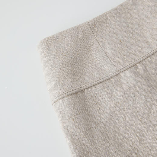 ROMI STUDIO 100%高克重亚麻简约修身短款半裙 RWCRXT3062 商品图2