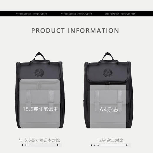 维多利亚旅行者休闲潮流书包大容量双肩包笔记本电脑包背包9135 商品图7