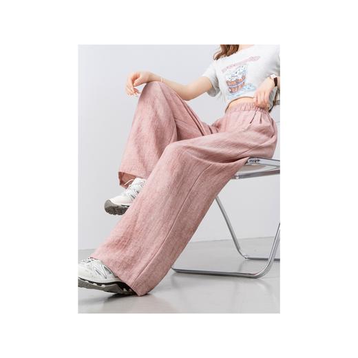 SUTUS/禅意定染亚麻裤丨轻若蝉翼 自带降温属性 商品图3