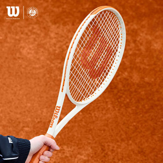威尔胜（Wilson）CLASH100 V2/V3威尔逊全碳素小黑拍初学训练比赛专业网球拍WR174211U 商品图2