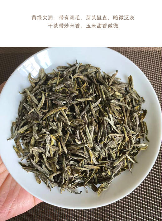 黄茶 | 西蜀茶缘 【2025年新茶】 蒙顶山核心产区 蒙顶黄芽黄芽品鉴装 30g 商品图1
