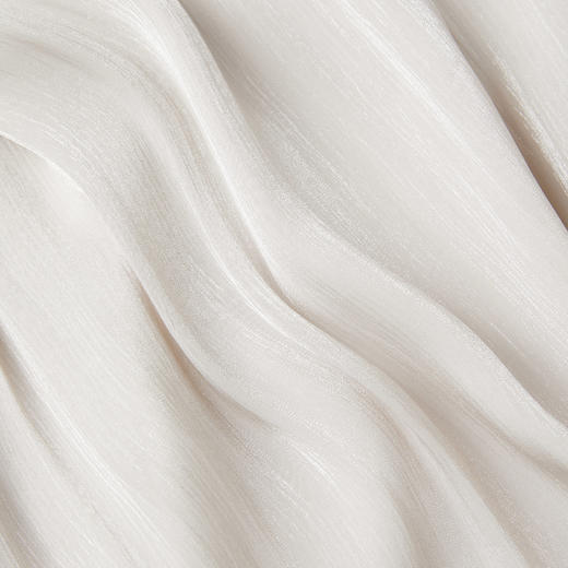 ROMI STUDIO 灵动优雅轻盈垂感  米白高腰百褶阔腿裤 RWCRX64060 商品图4