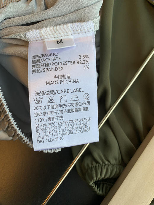 无敌舒适醋酸裤请在三伏天穿堪比真丝垂顺抗皱高腰9分灯笼裤 商品图14