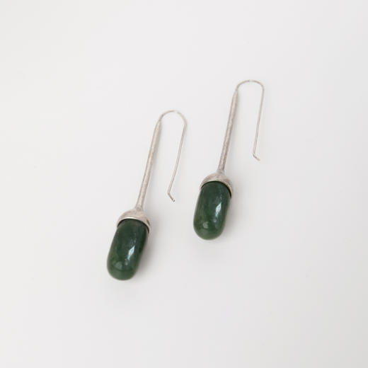 ROMI STUDIO 非金属木质耳饰 简约设计感优雅复古耳环 RWCRP33373 商品图4