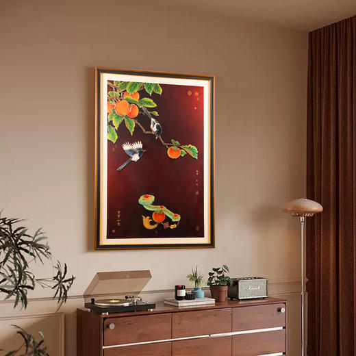 喜事临门 铜雕艺术画 商品图2