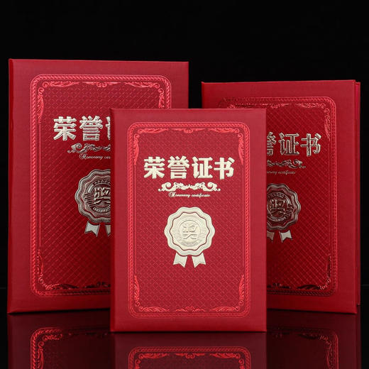 泓阳文化-名典系列4112 4115新款皮面荣誉证书含内芯荣誉证书 商品图3
