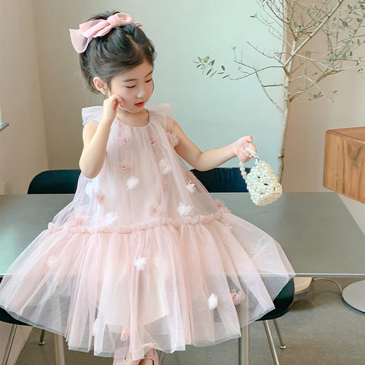夏季公主吊带涟漪裙 潮流蓬蓬蛋糕裙 商品图14