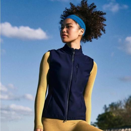 Leavo Johnson推荐！情侣款9906  户外运动跑步健身休闲防风立领马甲 商品图0