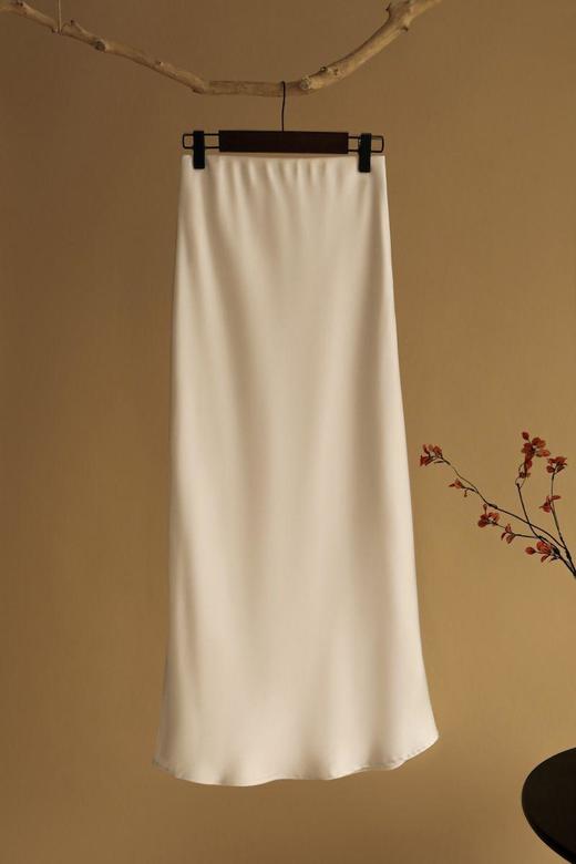 牡丹富贵竹开衩鱼尾长款半裙 商品图0