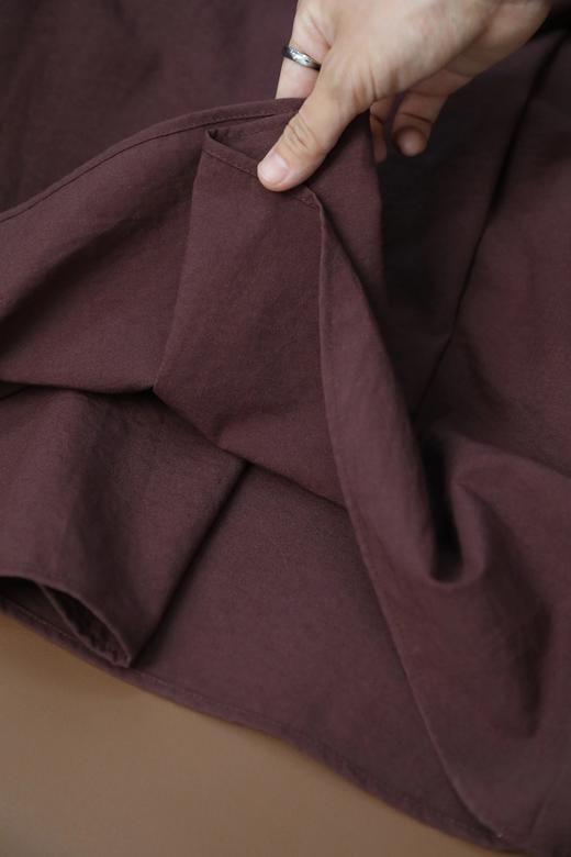 LPIUTY品牌直发！摩卡慕斯～亚麻棉连衣裙 C1225050 商品图4