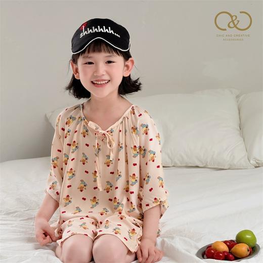 意大利C&C 亲子款棉绸印花家居服套装 睡衣 小童/中大童/成人 多款可选 商品图7