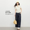 熙世界复古原色阔腿牛仔裤女薄款2025夏季新款慵懒风宽松垂感长裤 商品缩略图1