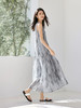 夏日清凉背心天丝水墨晕染连衣裙 商品缩略图5