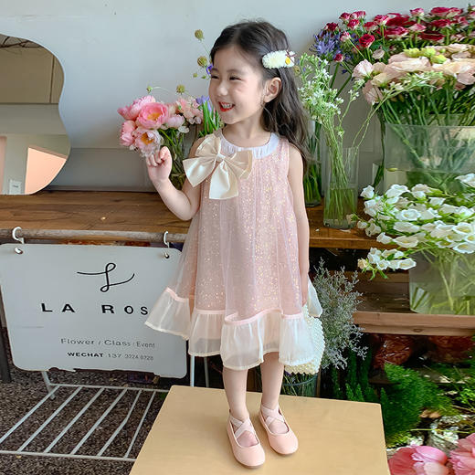 夏季公主吊带涟漪裙 潮流蓬蓬蛋糕裙 商品图10