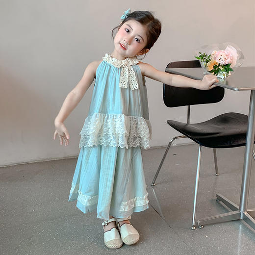 夏季公主吊带涟漪裙 潮流蓬蓬蛋糕裙 商品图13