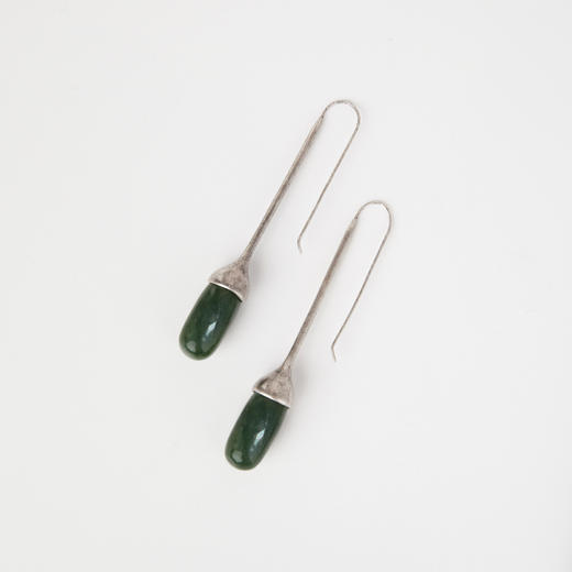 ROMI STUDIO 非金属木质耳饰 简约设计感优雅复古耳环 RWCRP33373 商品图2