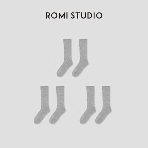 ROMI STUDIO“Cozy Design”桑蚕丝莱赛尔混纺弹力中筒袜RWCAP33630 商品图2
