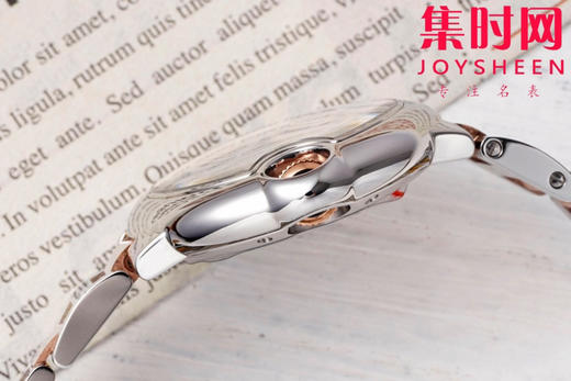AF卡地亚蓝气球系列 中号33mm 间玫金 女士腕表 商品图6