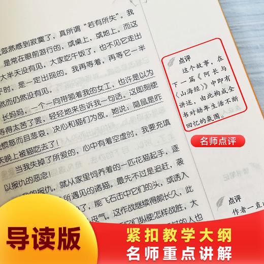 【无塑封】1-9年级 朝花夕拾 导读版中小学生阅读指导名录紧扣教学大纲阅读写作拓展 商品图2