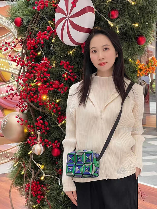 现货 THS-无 三宅家 进口环保PVC丘比特方包 3色 CQ1400 商品图2