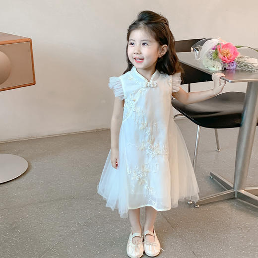 夏季公主吊带涟漪裙 潮流蓬蓬蛋糕裙 商品图7