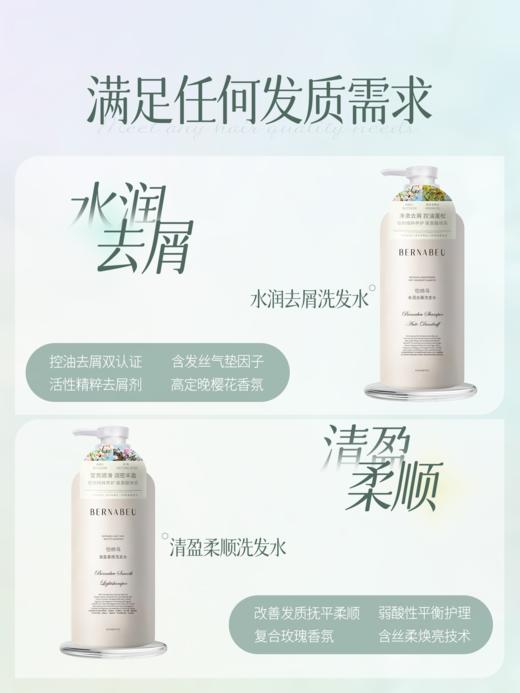 【胖DL断货王】 伯纳乌植物清爽洗护系列合集 | 525ml大容量买一送一 商品图5