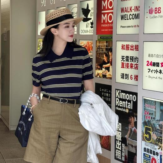 NORNS LADY诺恩 夏季新款“老钱风”遮肉显瘦百搭神裤休闲短裤（赠腰带） T25KK06307【清仓不退不换】 商品图3