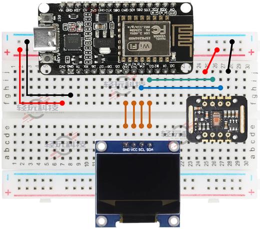 新版物联网作品-血氧检测仪 商品图0