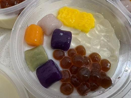 后亭春  奶酪造型波波（布丁）  1kg/包   适用于：奶茶、甜品、四果汤、烧仙草 商品图9