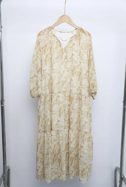 LPIUTY品牌直发！漾夏花叙～桑蚕丝印花连衣裙 C1225043 商品图11