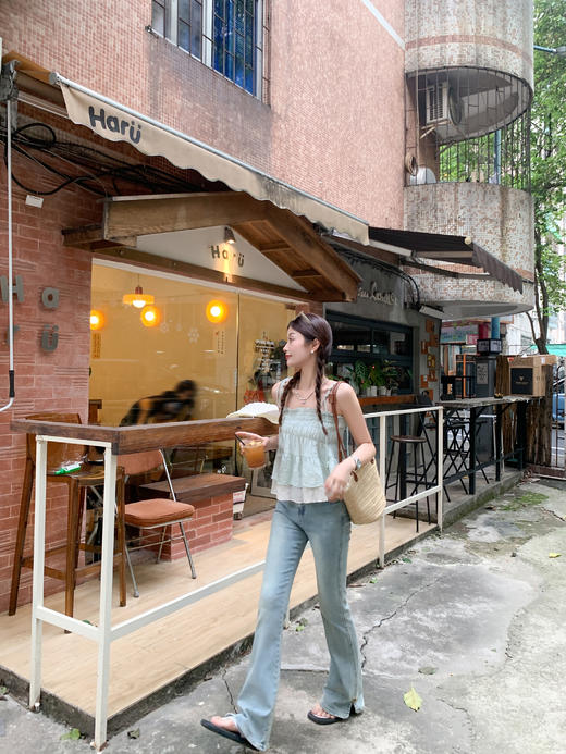 <曾小咸推荐> 绿色吊带背心  商品图11