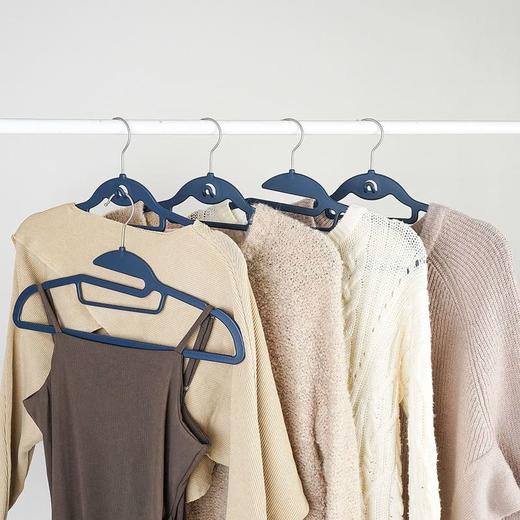 【悦惠精选】MM多功能橡胶漆防滑衣架50个装 商品图2