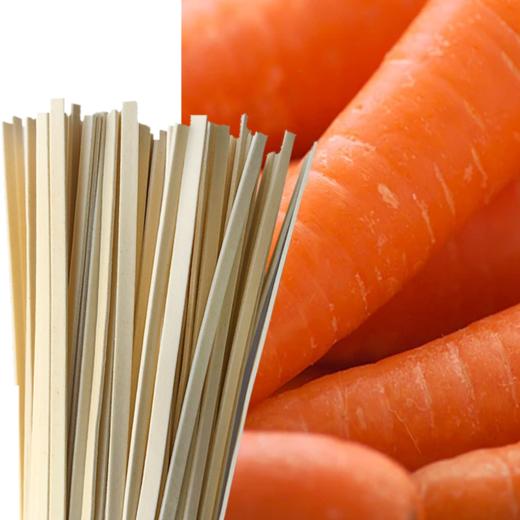 巴东县福润咏鲜胡萝卜风味面条500gx4袋 商品图1