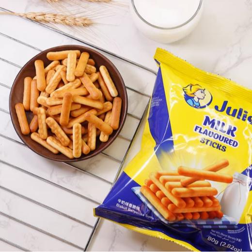茱蒂丝（牛奶味）香脆条饼干80g 商品图1