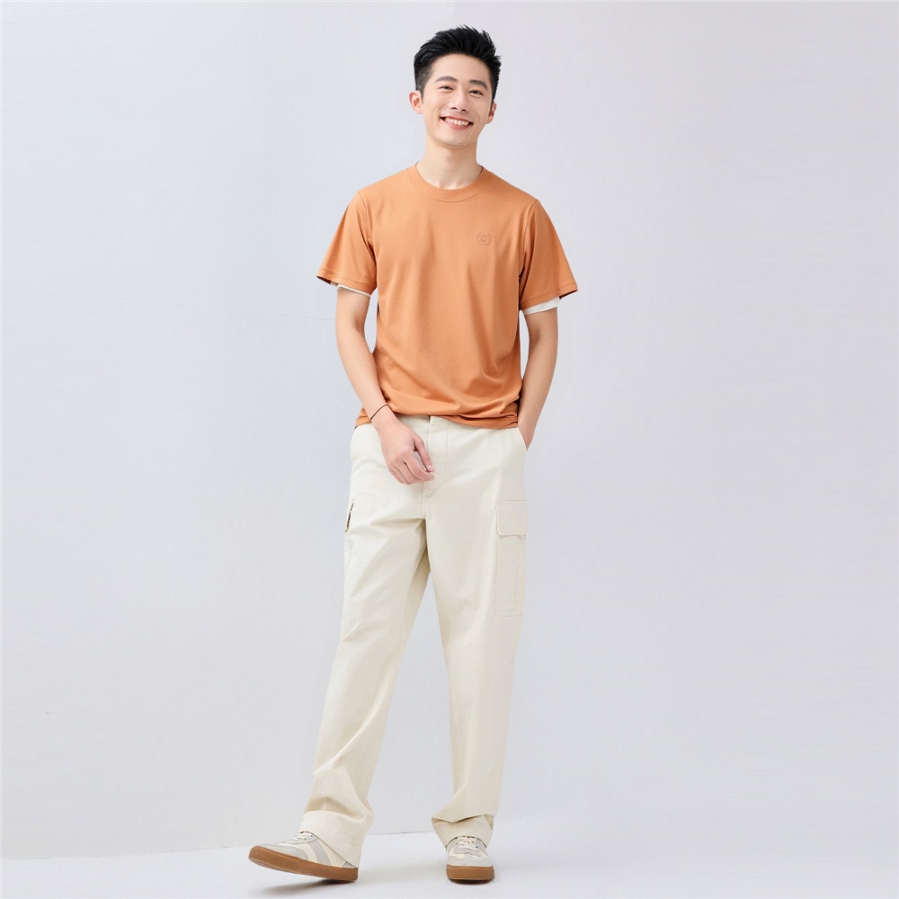 佐丹奴男装【全棉液氨】短袖T恤衫01023802