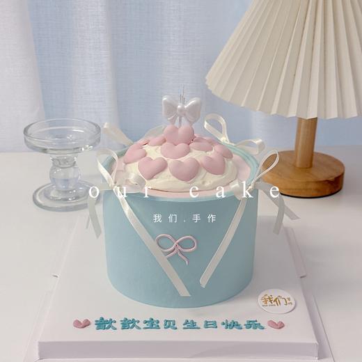 多款~ins风粉色系爱心丝带蝴蝶结蛋糕系列-低糖处理无添加 商品图6