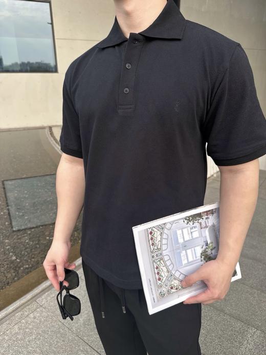 YSL圣罗兰 胸前标识刺绣POLO衫（DY） 商品图8