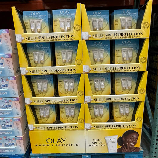 OLAY防晒轻盈妆前乳，特价360元/2支装🉐包税包邮到手了🔥融合维生素C、E与芦荟精华，在保护肌肤抵御紫外线伤害的同时，温和滋养，令肌肤维持健康光泽 商品图8