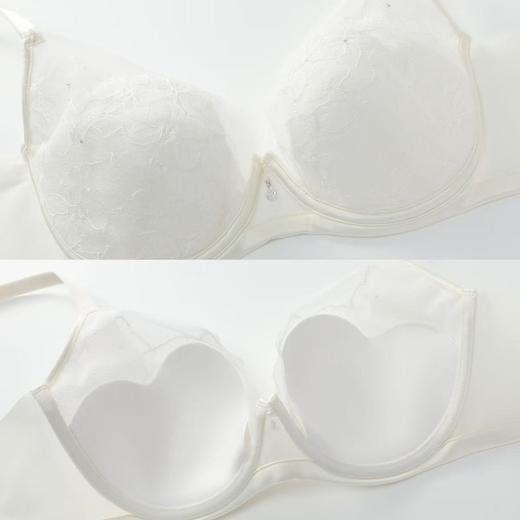 3楼安莉芳【备婚好物】【梦幻星辰】花卉蕾丝玫瑰花瓣杯大胸显小舒适文胸EB00930吊牌价599元现价509元 商品图4